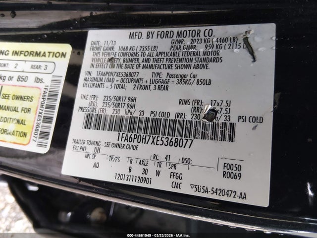 Ford Fusion Se