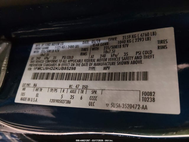 Ford Escape Sel