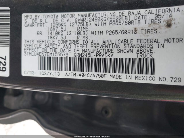 Toyota Tacoma Base V6