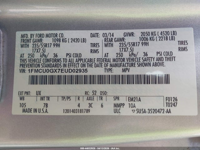 Ford Escape Se