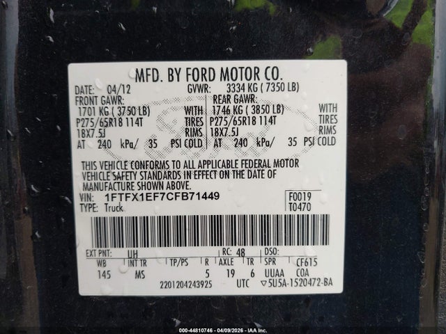 Ford F-150 Xlt