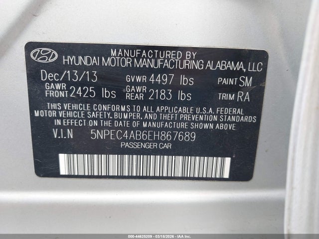 Hyundai SONATA Se 2.0t