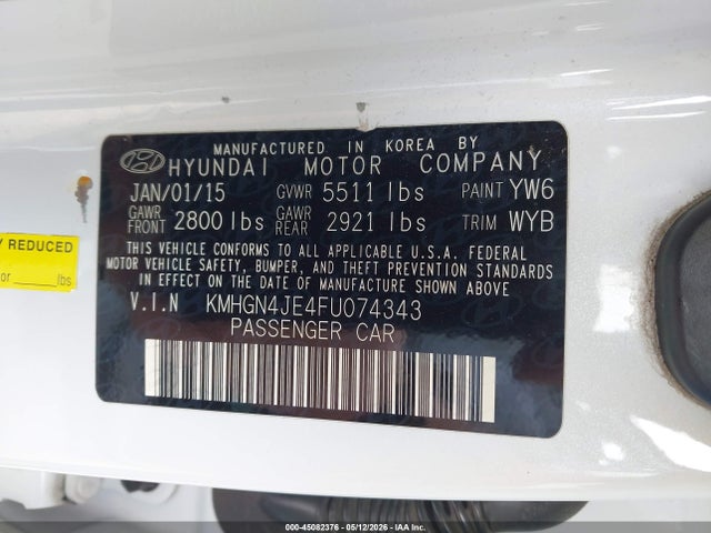 Hyundai Genesis 3.8
