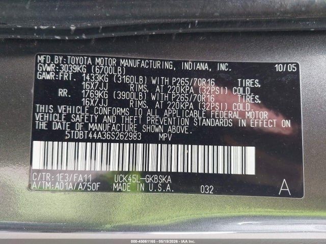Toyota Sequoia Sr5 V8
