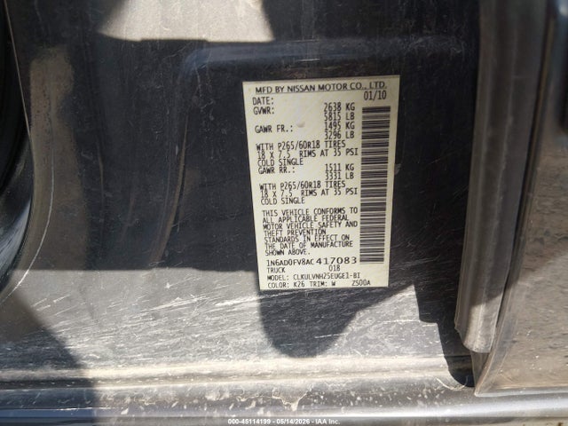 Nissan Frontier Le