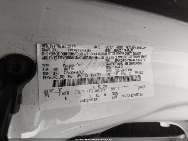 Ford Focus Se