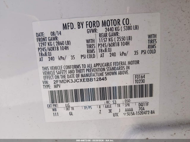 Ford Edge Sel