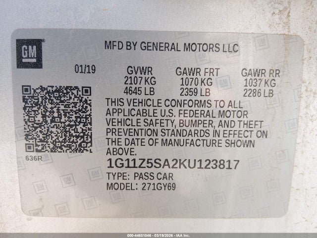 Chevrolet Impala Lt