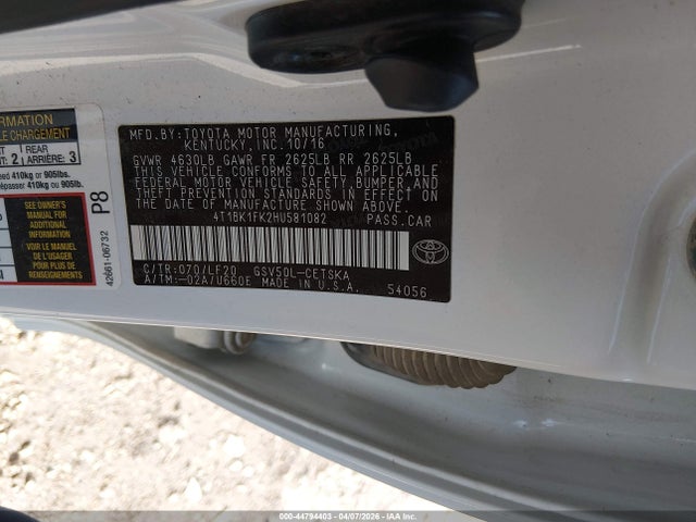 Toyota Camry Xse V6