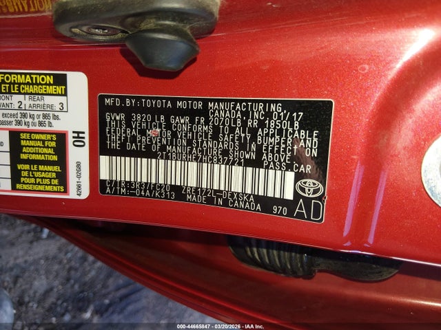 Toyota Corolla Se