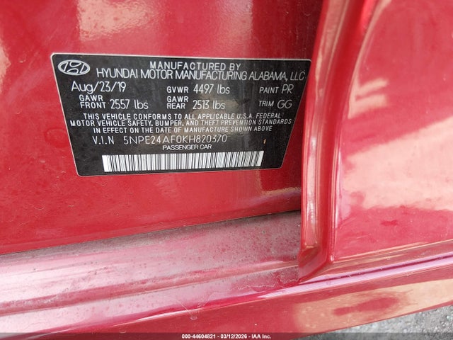 Hyundai SONATA Se