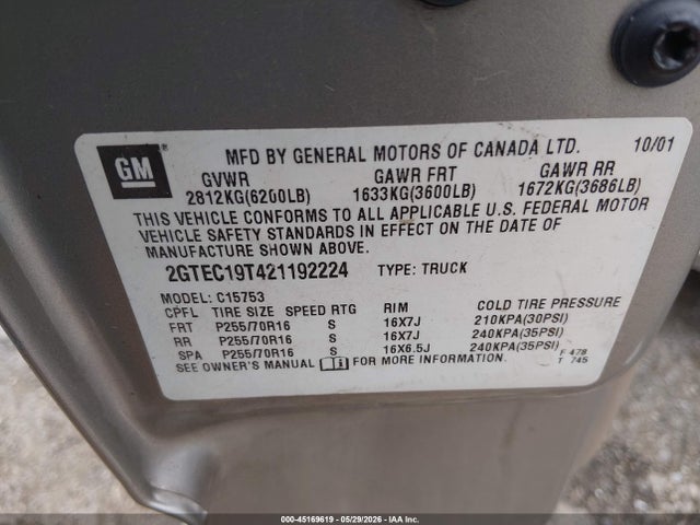 GMC Sierra 1500 Sle