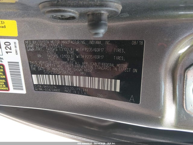 Toyota Sienna Xle 8 Passenger