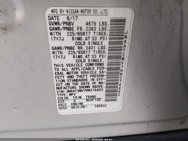 Nissan Rogue S