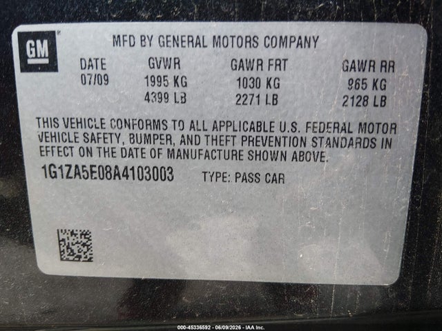 Chevrolet Malibu Ls