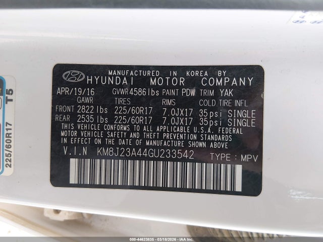 Hyundai TUCSON Se