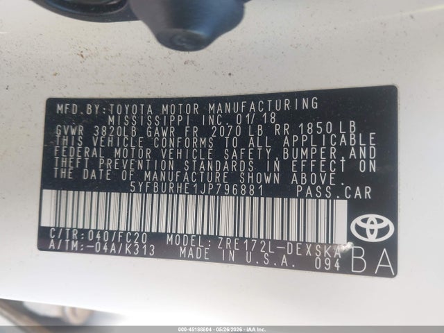 Toyota Corolla Se