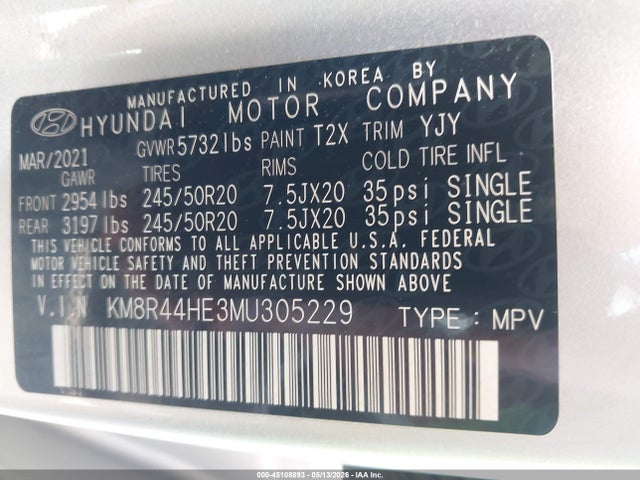Hyundai PALISADE Sel