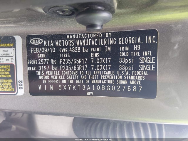 Kia Sorento Lx