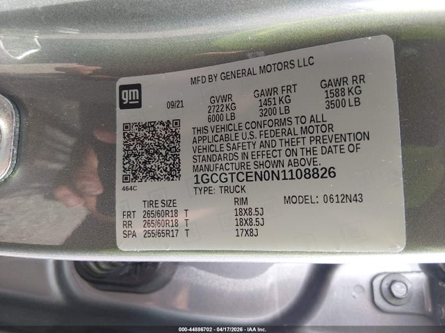 Chevrolet Colorado 4wd  Short Box Lt