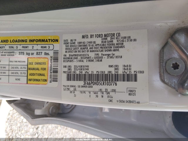 Ford Fusion Se