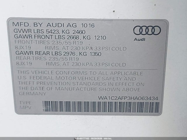 Audi Q5 2.0t Premium