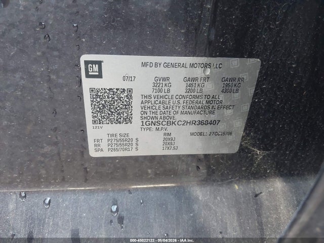 Chevrolet Tahoe Lt