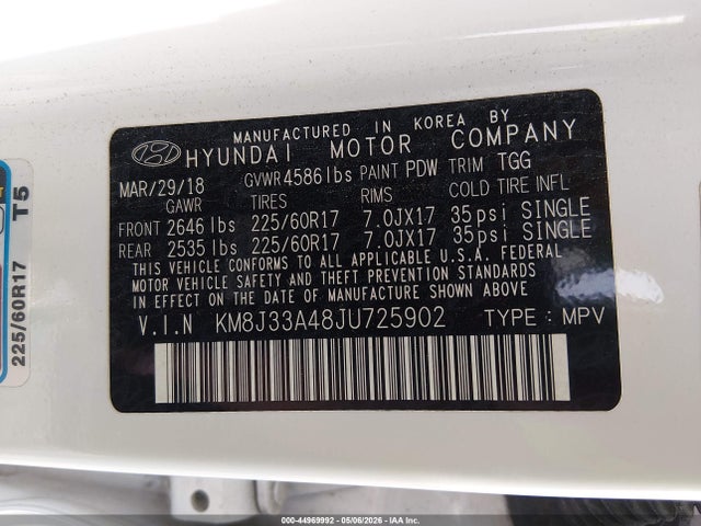 Hyundai TUCSON Sel