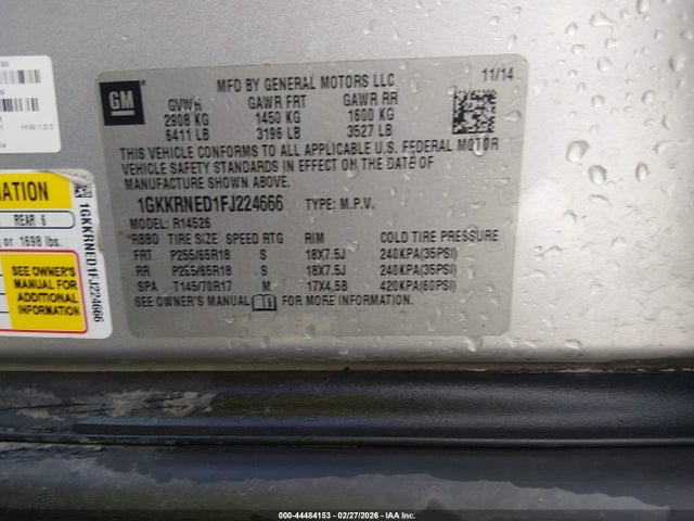 GMC Acadia Sle-1