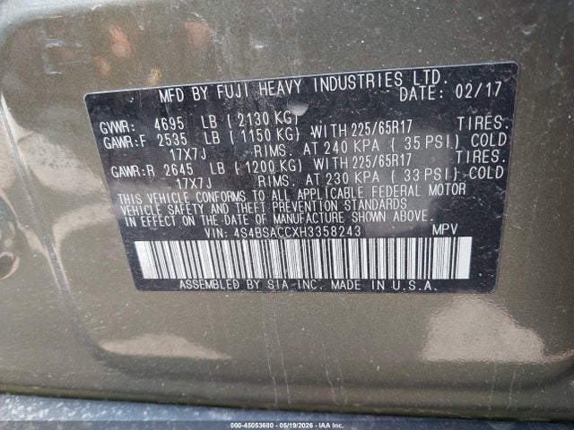 Subaru Outback 2.5i Premium