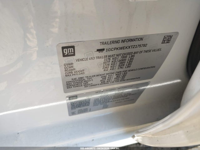 Chevrolet Silverado 1500 4wd  Short Bed Rst