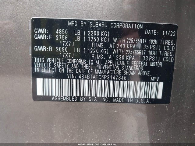 Subaru Outback Premium