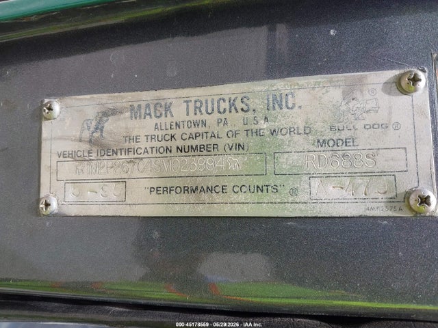 Mack 600 Rd600