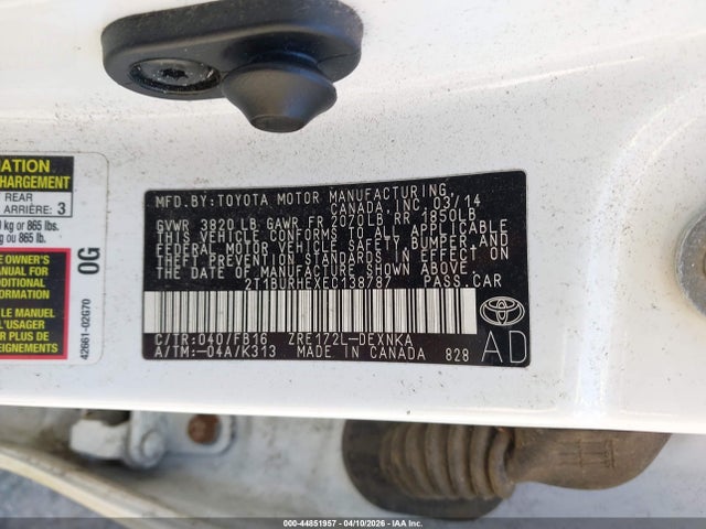 Toyota Corolla Le