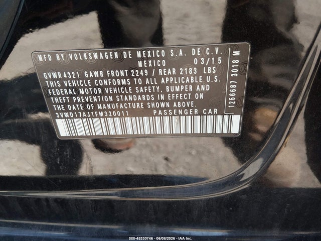 Volkswagen Jetta 1.8t Se