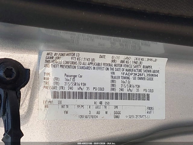Ford Focus Se