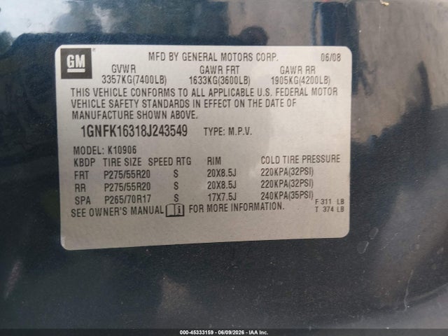 Chevrolet Suburban 1500 Ltz