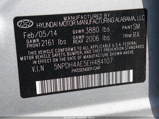 Hyundai ELANTRA Se