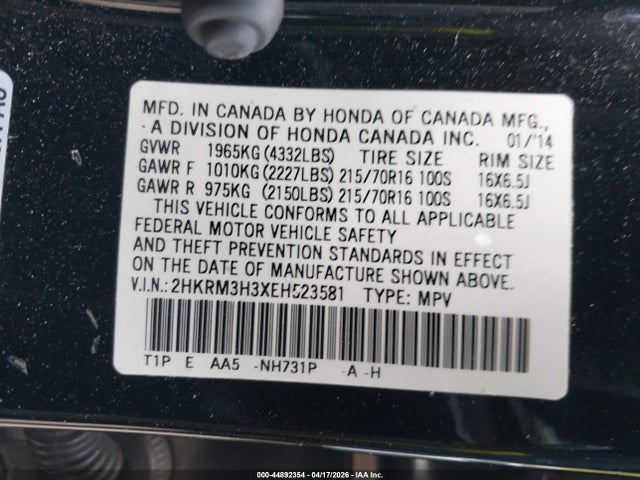 Honda CR-V Lx