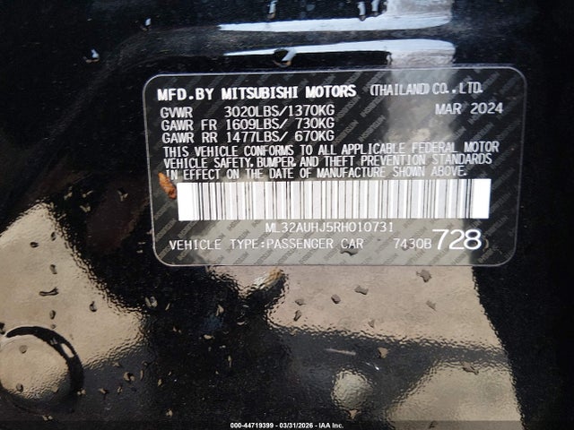Mitsubishi Mirage