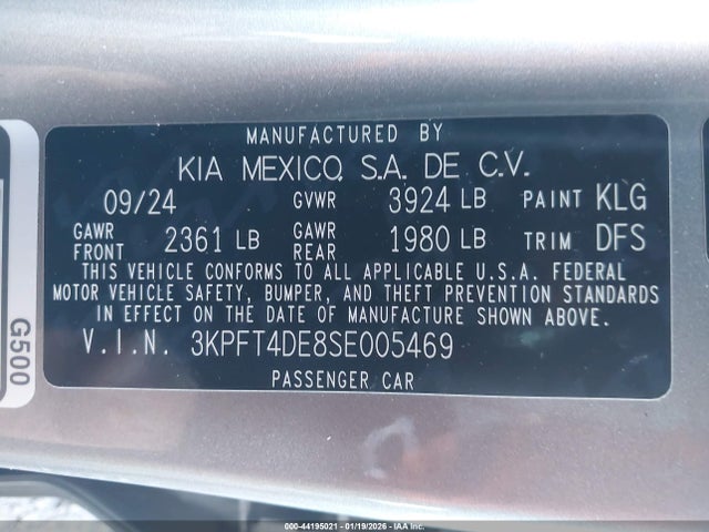 Kia K4 Lxs