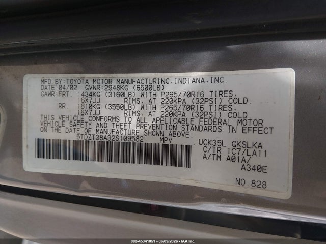 Toyota Sequoia Limited V8