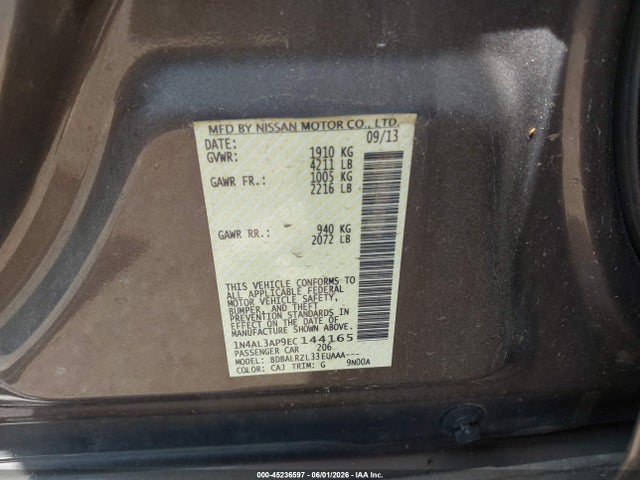 Nissan Altima 2.5 S