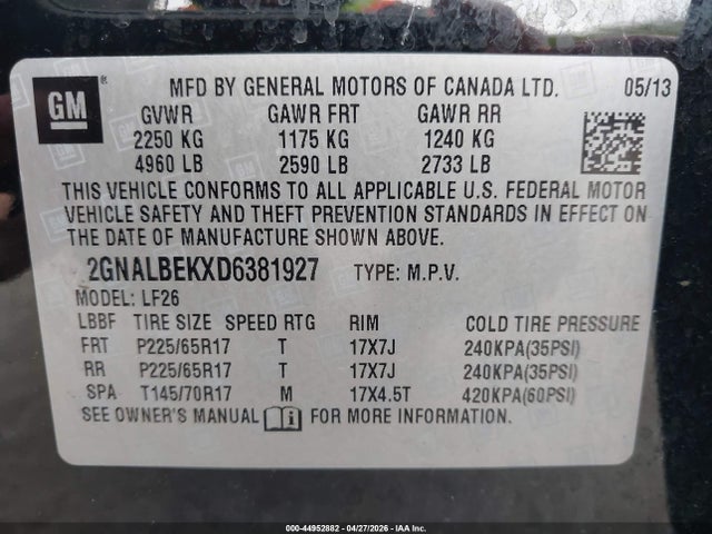 Chevrolet Equinox Ls