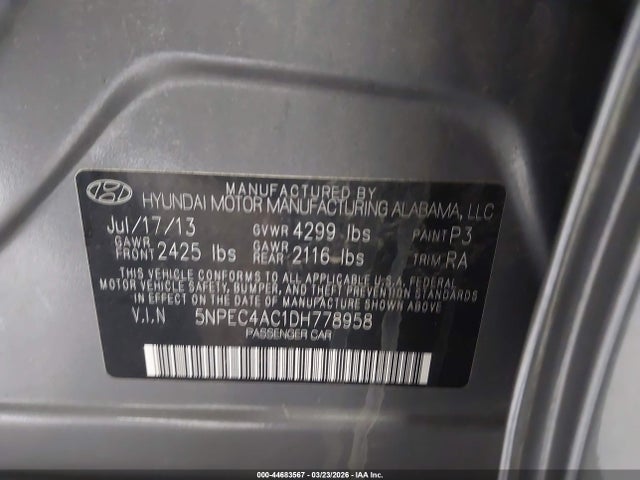 Hyundai SONATA Se