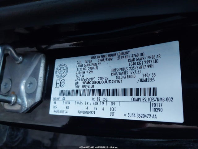 Ford Escape Se