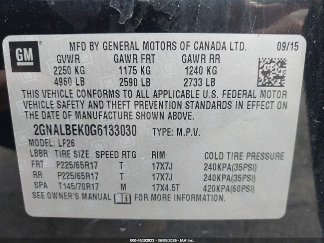 Chevrolet Equinox Ls