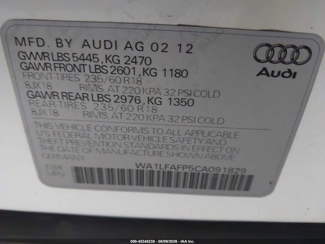 Audi Q5 2.0t Premium