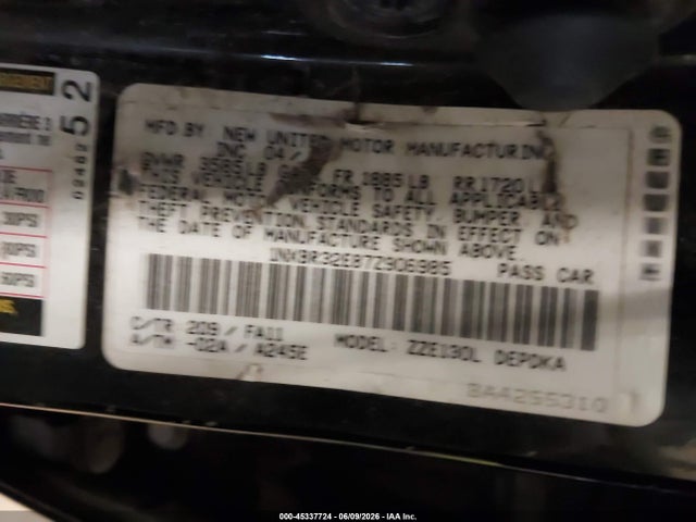 Toyota Corolla Ce