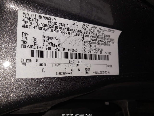 Ford Focus Sel